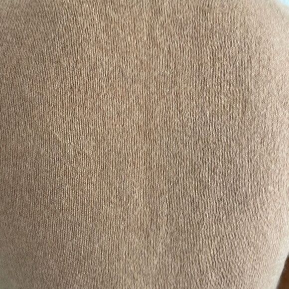 EUC! Caslon Nordstrom 100% Cashmere Crew Neck Sweater in Tan/Camel - Size Small - Picture 5 of 9